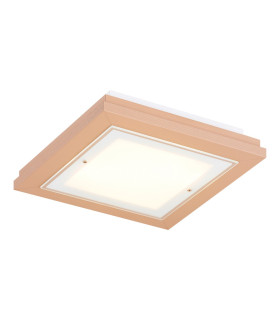 Tabor 32cm Flush Ceiling Light Peach E27-1