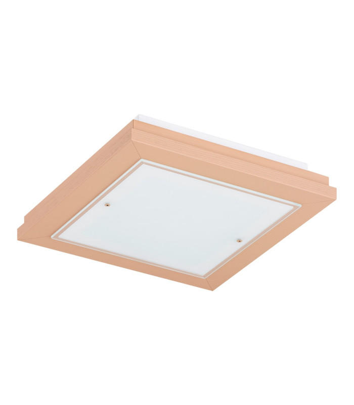 Tabor 32cm Flush Ceiling Light Peach E27-3