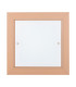 Tabor 42cm Flush Ceiling Light Peach E27-5
