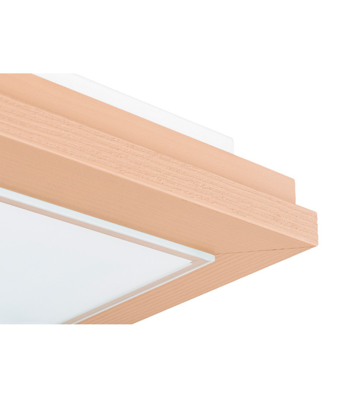 Tabor 52cm Flush Ceiling Light Peach E27-4