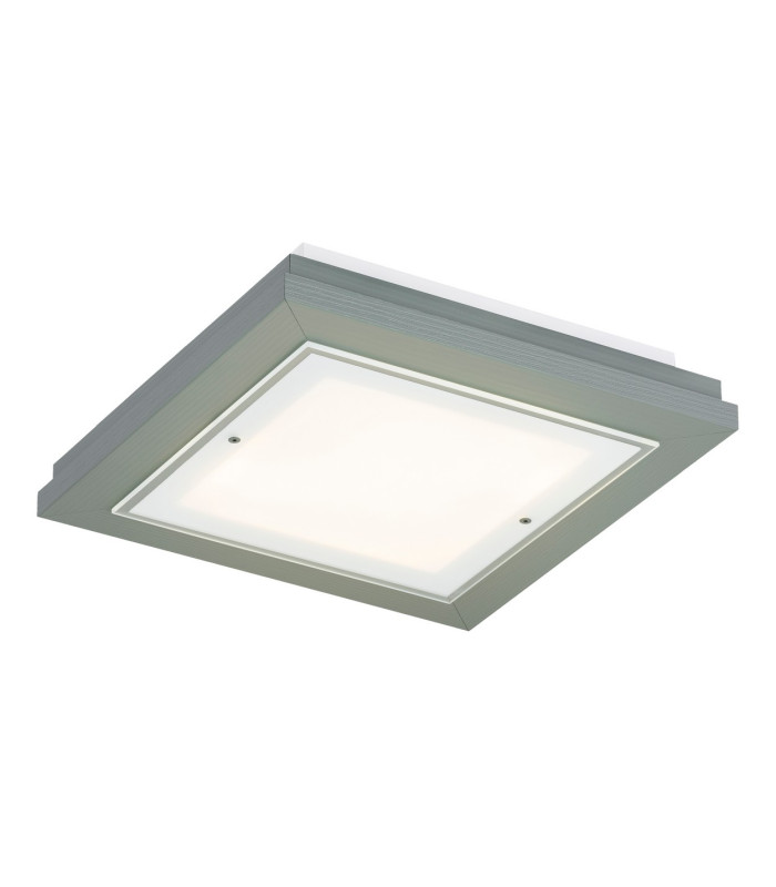 Tabor 42cm Flush Ceiling Light Dark Sage E27-1