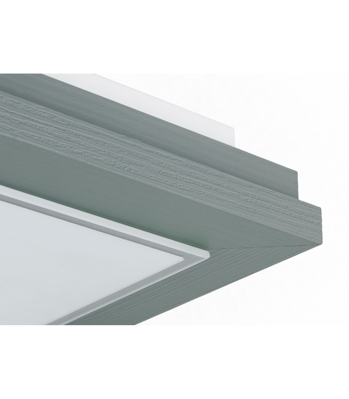 Tabor 42cm Flush Ceiling Light Dark Sage E27-4