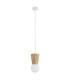 Volante Globe Pendant Ceiling Light Light Wood Natural Oak G9 IP44-3