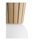 Volante Globe Ceiling Light Light Wood Natural Oak G9 IP44-6
