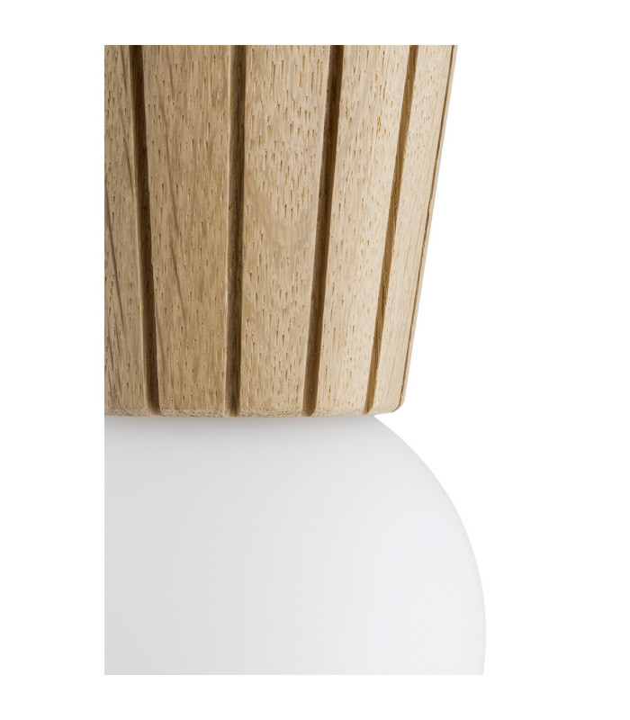 Volante Globe Ceiling Light Light Wood Natural Oak G9 IP44-6