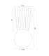 Volante Globe Ceiling Light Dark Wood Dark Honey Oak G9 IP44-8