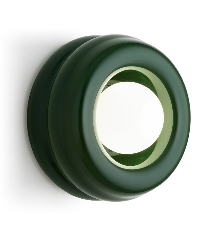 Tevo Wall Lamp Bottle Green Opal Matte G9-1