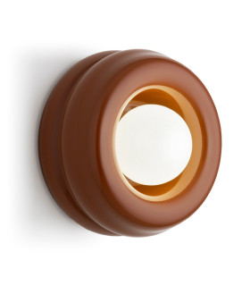 Tevo Wall Lamp Terracotta Opal Matte G9-1