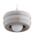 Tevo Slim Pendant Ceiling Light Sand Cashmere Opal Matte G9-2