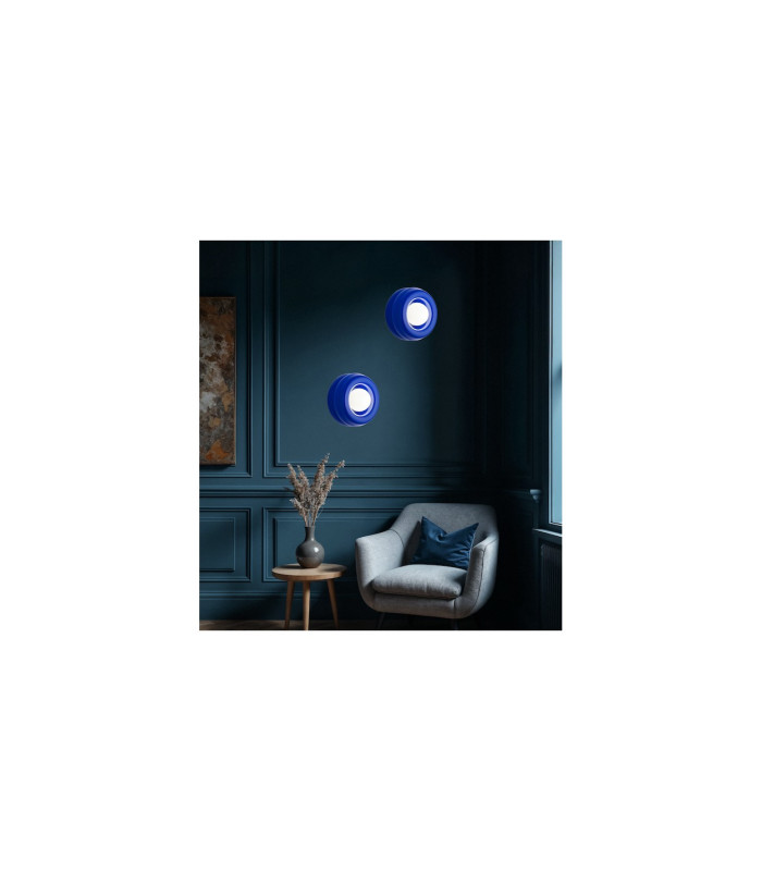Tevo Wall Lamp Cobalt Opal Matte G9-9