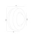 Tevo Wall Lamp Cobalt Opal Matte G9-10