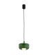 Tevo Slim Pendant Ceiling Light Bottle Green Opal Matte G9-1
