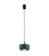 Tevo Slim Pendant Ceiling Light Bottle Green Opal Matte G9-3