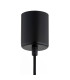 Tevo Slim Pendant Ceiling Light Opaque Amber Opal Matte G9-8