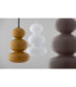 Orlando Slim Pendant Ceiling Light White Gloss Opal GU10-2