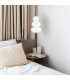 Orlando Slim Pendant Ceiling Light White Gloss Opal GU10-3