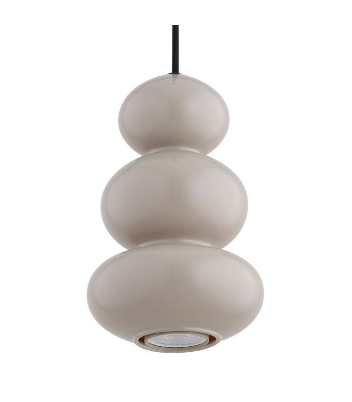 Orlando Slim Pendant Ceiling Light Cashmere Gloss GU10-7