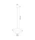 Tevo Slim Pendant Ceiling Light Cobalt Opal Matte G9-10