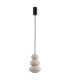 Orlando Slim Pendant Ceiling Light Cashmere Gloss GU10-8