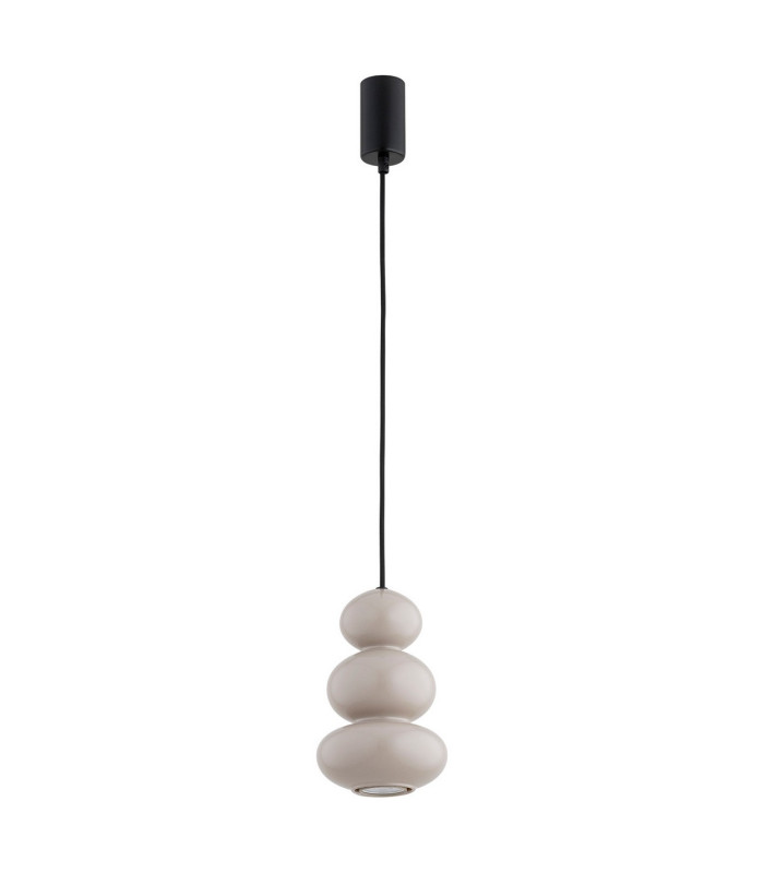 Orlando Slim Pendant Ceiling Light Cashmere Gloss GU10-8