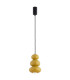 Orlando Slim Pendant Ceiling Light Honey Gloss GU10-1