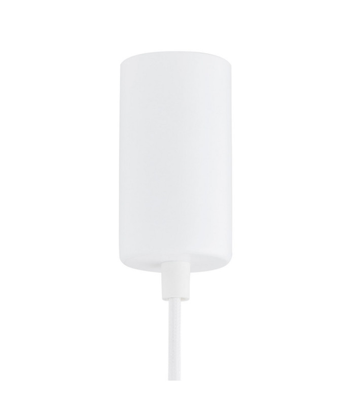 Orlando Slim Pendant Ceiling Light White Gloss Opal GU10-11