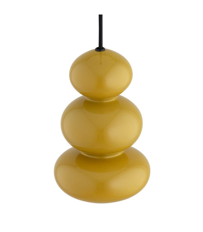 Orlando Slim Pendant Ceiling Light Honey Gloss GU10-2
