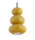 Orlando Slim Pendant Ceiling Light Honey Gloss GU10-4