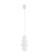 Orlando Plus Slim Pendant Ceiling Light Opal White Gloss Opal Matte G9 IP44-1