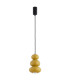 Orlando Slim Pendant Ceiling Light Honey Gloss GU10-7