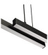 Orlando Slim Pendant Ceiling Light Honey Gloss GU10-10