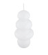 Orlando Plus Slim Pendant Ceiling Light Opal White Gloss Opal Matte G9 IP44-7