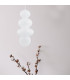Orlando Plus Slim Pendant Ceiling Light Opal White Gloss Opal Matte G9 IP44-8