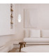 Orlando Plus Slim Pendant Ceiling Light Opal White Gloss Opal Matte G9 IP44-9