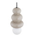 Orlando Plus Slim Pendant Ceiling Light Cashmere Gloss Opal Matte G9 IP44-5
