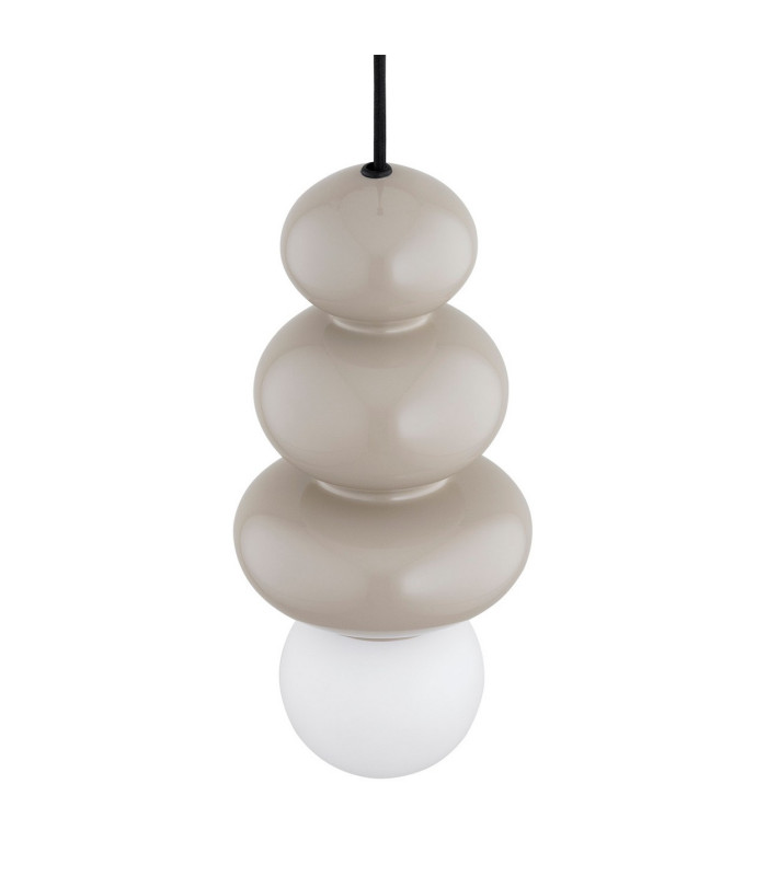 Orlando Plus Slim Pendant Ceiling Light Cashmere Gloss Opal Matte G9 IP44-5