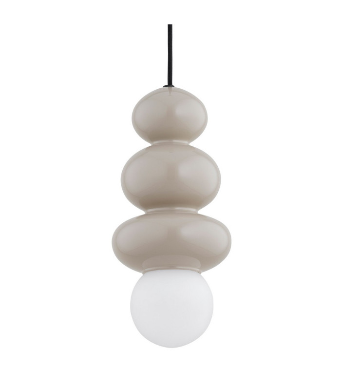 Orlando Plus Slim Pendant Ceiling Light Cashmere Gloss Opal Matte G9 IP44-6