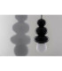 Orlando Plus Slim Pendant Ceiling Light Black-Green Gloss Opal Matte G9 IP44-3