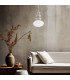 Diego Globe Pendant Ceiling Light Cashmere Gloss Opal Shade GU10-2