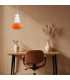 Diego Globe Pendant Ceiling Light Juicy Orange Gloss GU10-3