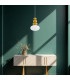 Diego Globe Pendant Ceiling Light Honey Gloss GU10-4