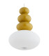 Diego Globe Pendant Ceiling Light Honey Gloss GU10-6