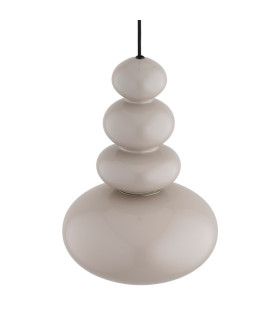 Diego Globe Pendant Ceiling Light Cashmere Gloss GU10-2