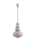Diego Globe Pendant Ceiling Light Cashmere Gloss GU10-6