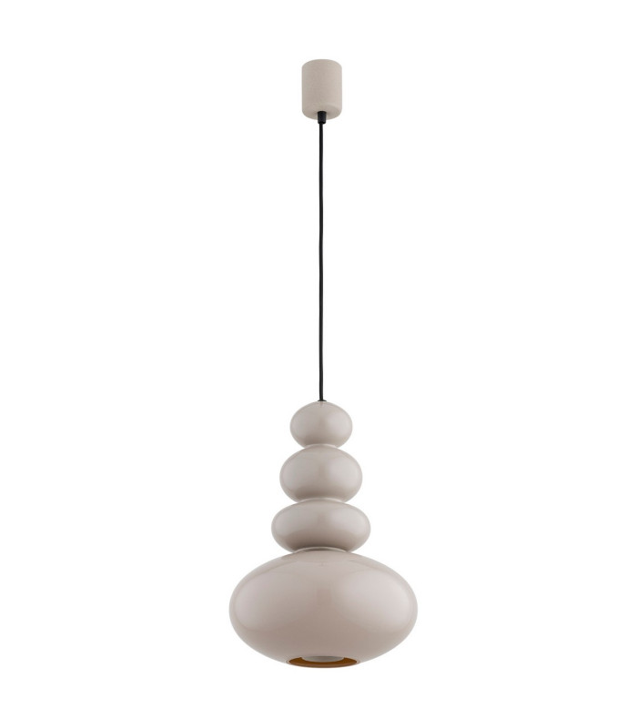 Diego Globe Pendant Ceiling Light Cashmere Gloss GU10-6