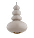 Diego Globe Pendant Ceiling Light Cashmere Gloss GU10-7