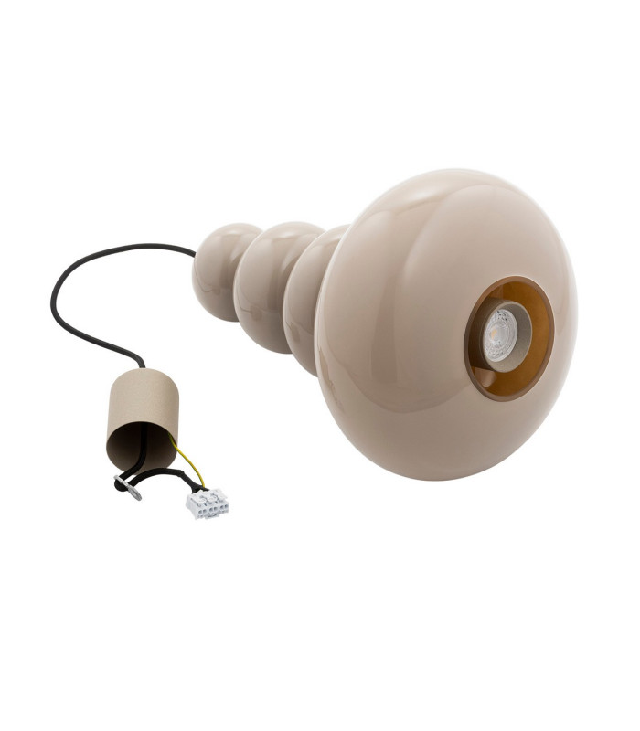 Diego Globe Pendant Ceiling Light Cashmere Gloss GU10-9