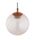 Sacramento Globe Pendant Ceiling Light Dirty Pink Iridescent Terracotta GX53-3