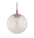 Sacramento Globe Pendant Ceiling Light Dirty Pink Iridescent Terracotta GX53-7