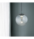 Sacramento Globe Pendant Ceiling Light Smoky Green-Gray Dark Bottle Green GX53-4
